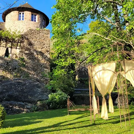 Le Manoir Des Pélies Et D'hôtes De Charme à 6kms De Spa, Piscine, Rivière, Thermes De Cransac Alojamento de Acomodação e Pequeno-almoço 3*