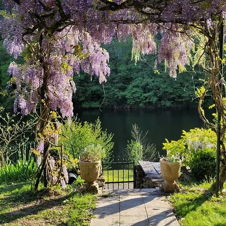 Le Manoir Des Pélies Et D'hôtes De Charme à 7kms De Spa, Piscine, Rivière, Thermes De Cransac Couette-café